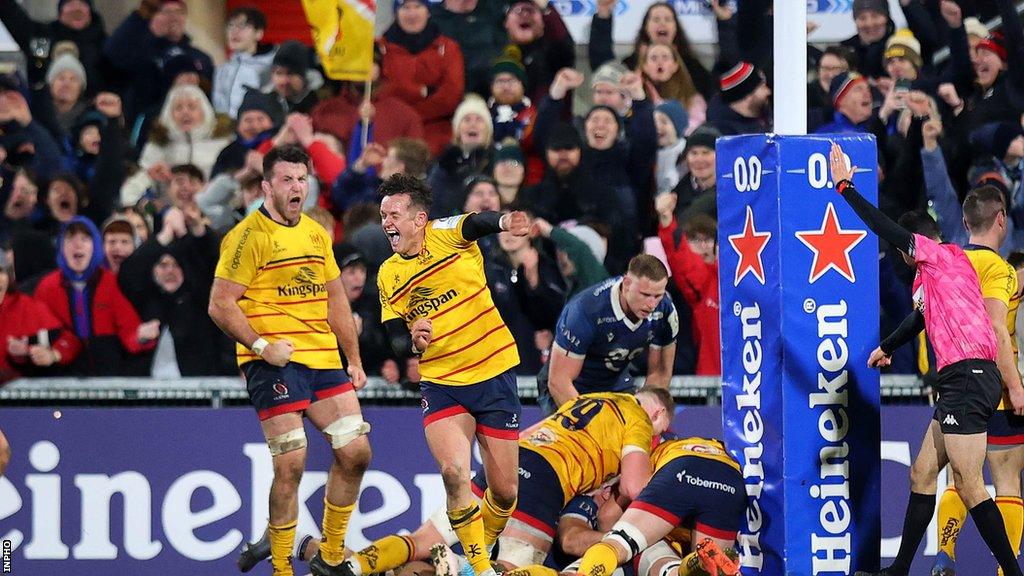 There was an explosion of emotion when Duane Vermeulen grabbed the match-clinching try against Sale Sharks to end Ulster's torrid run of form