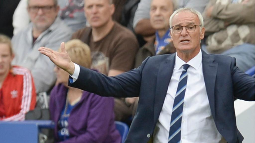 Leicester City manager Claudio Ranieri