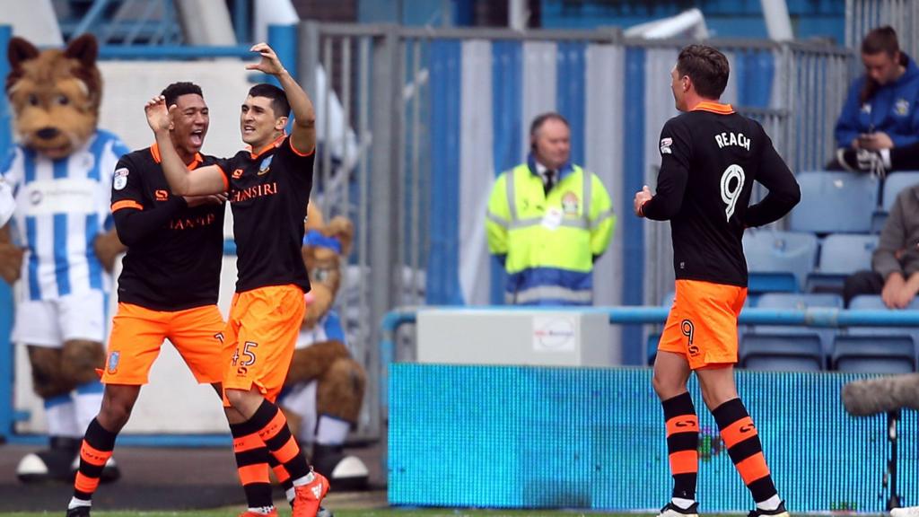 Sheffield Wednesday celebrate