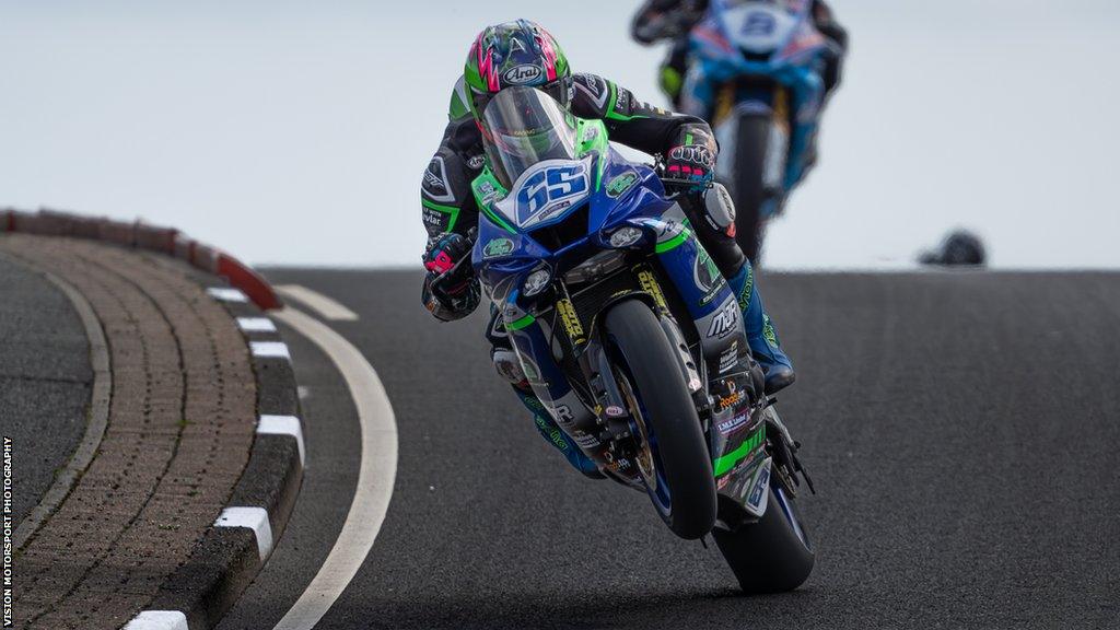 Michael Sweeney is a regular front runner at the Irish national road races