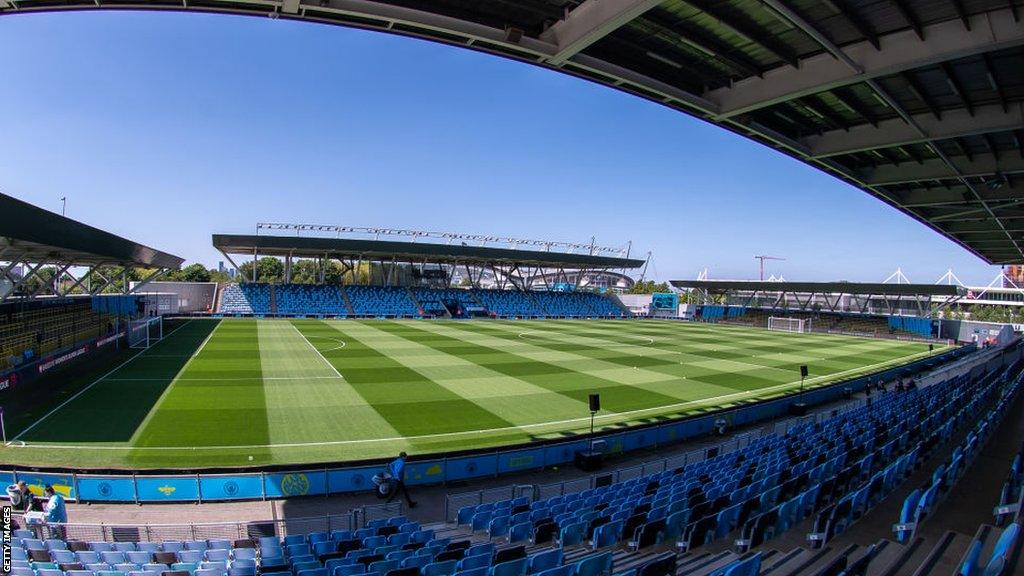 Manchester City's Joie Stadium