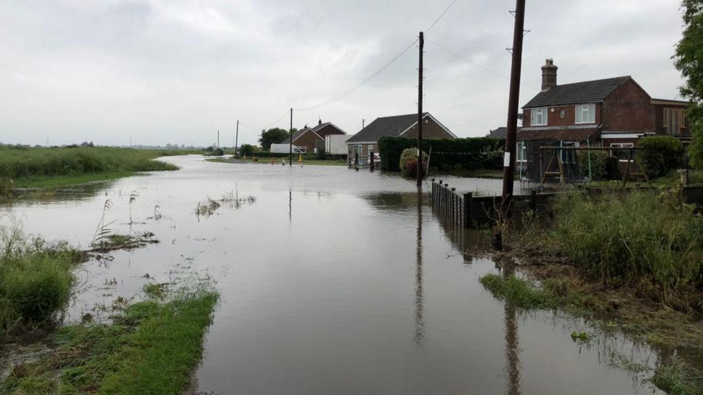 Flooding in Wainfleet