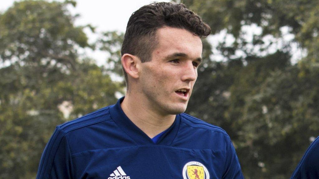 Scotland midfielder John McGinn