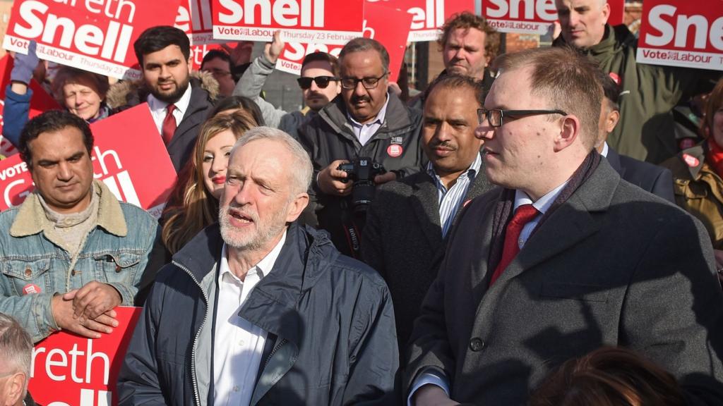 Jeremy Corbyn in Stoke