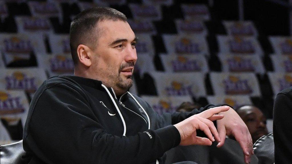 Golden State Warriors assistant coach Dejan Milojevic