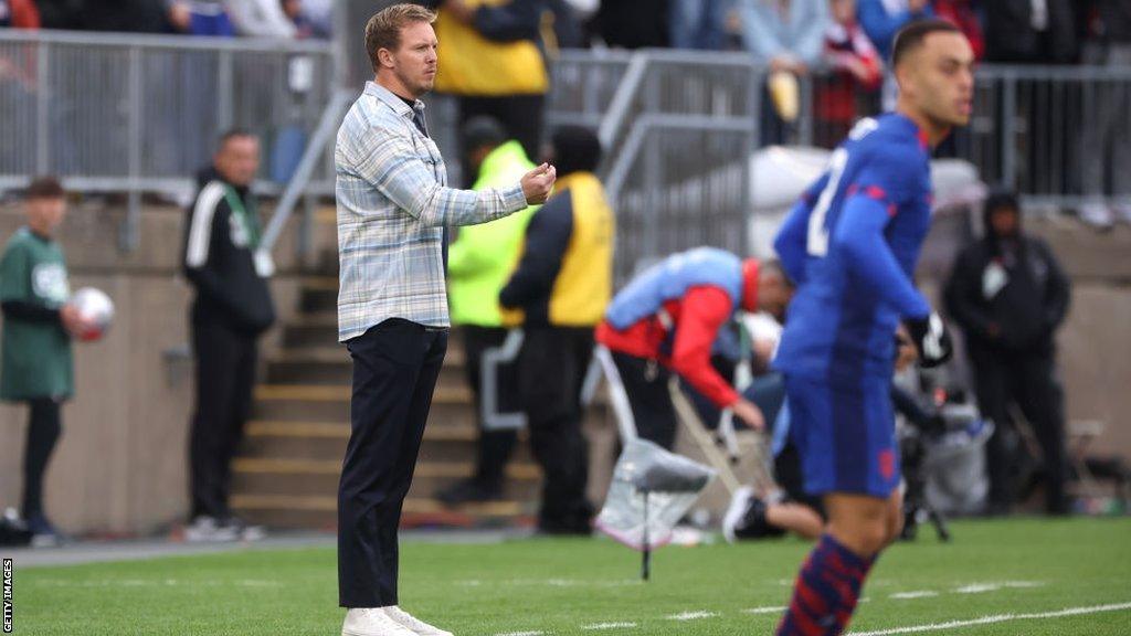 Germany manager Julian Nagelsmann