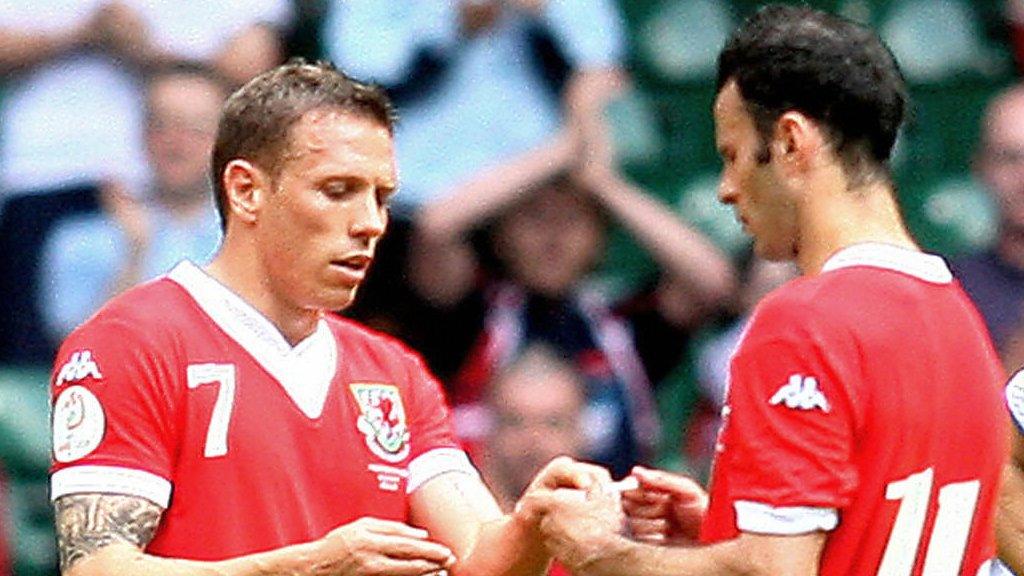 Craig Bellamy and Ryan Giggs