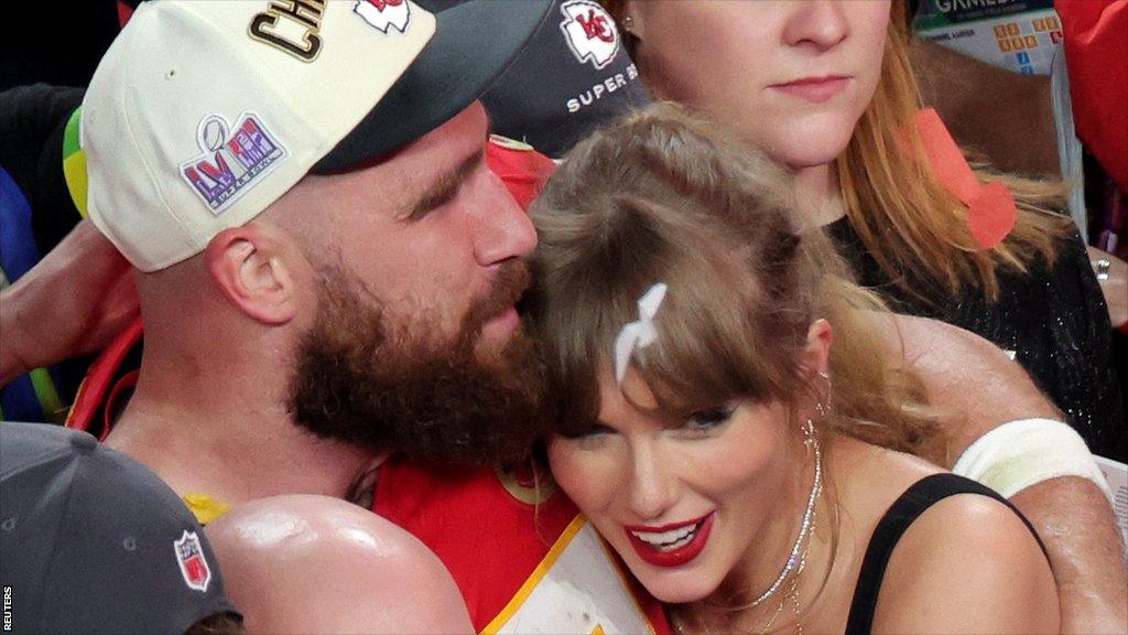 Travis Kelce and Taylor Swift