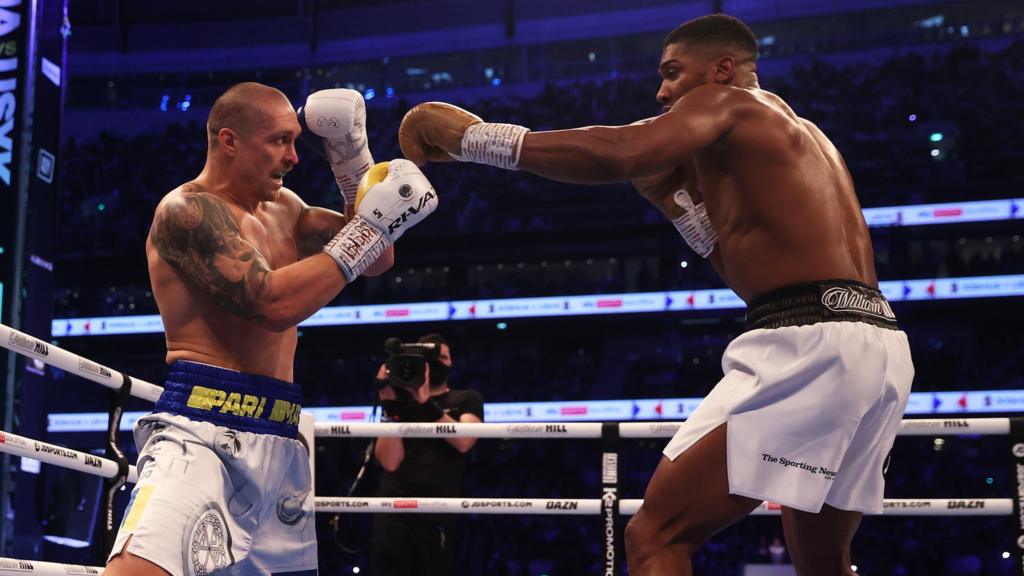 Oleksandr Usyk and Anthony Joshua