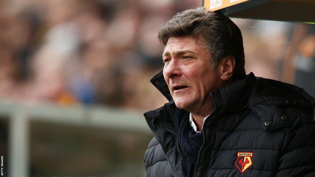 Former Watford boss Walter Mazzarri