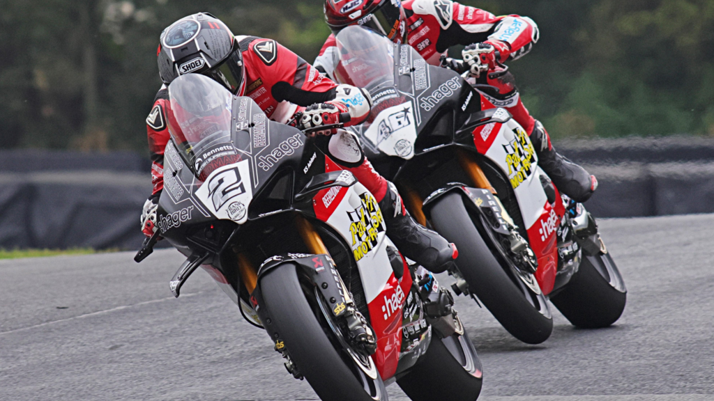 Glenn Irwin and Tommy Bridewell