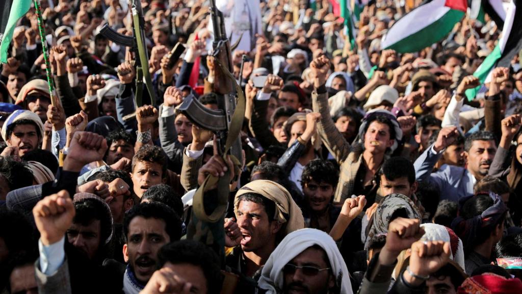 Protests in Sanaa on 12 January