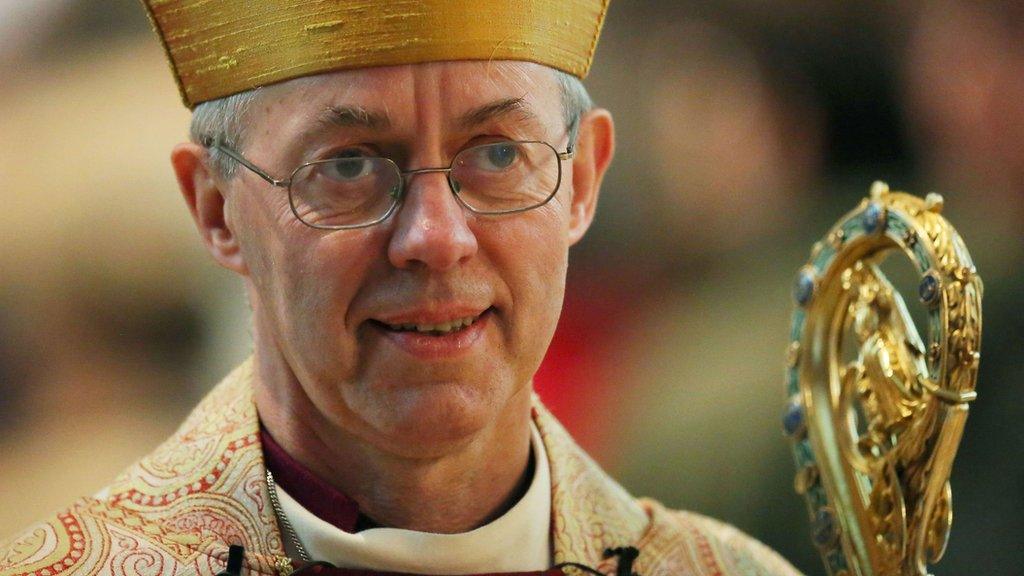 Archbishop of Canterbury Justin Welby