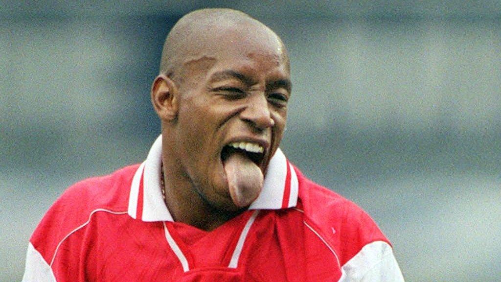 Former Arsenal striker Ian Wright