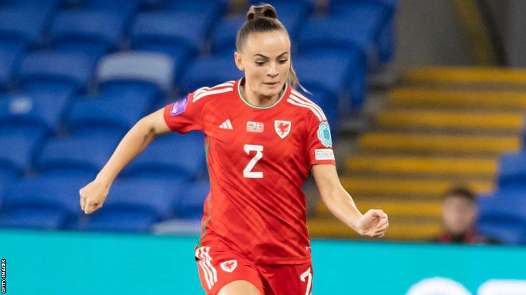 Wales full-back Lily Woodham