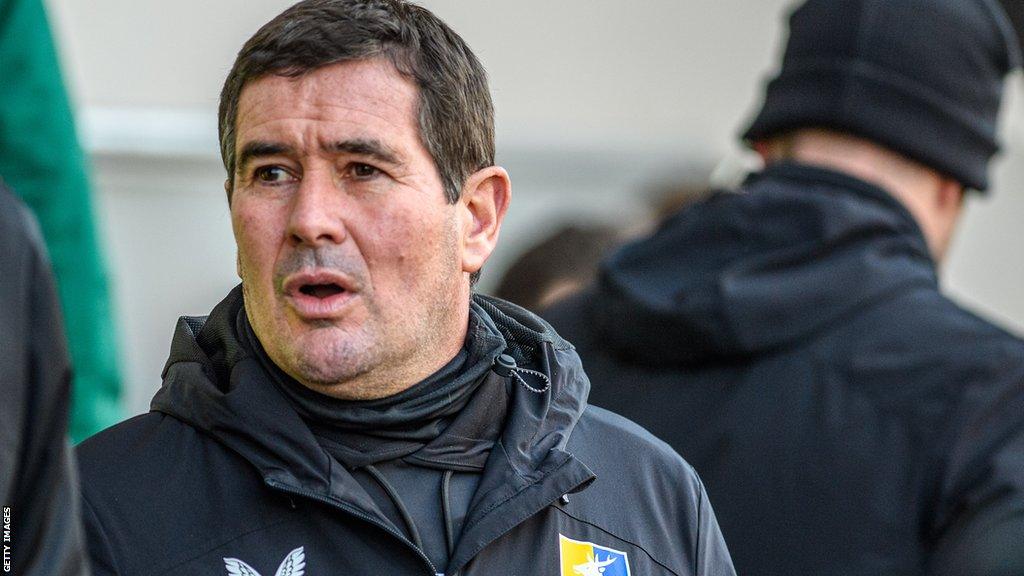 Mansfield boss Nigel Clough