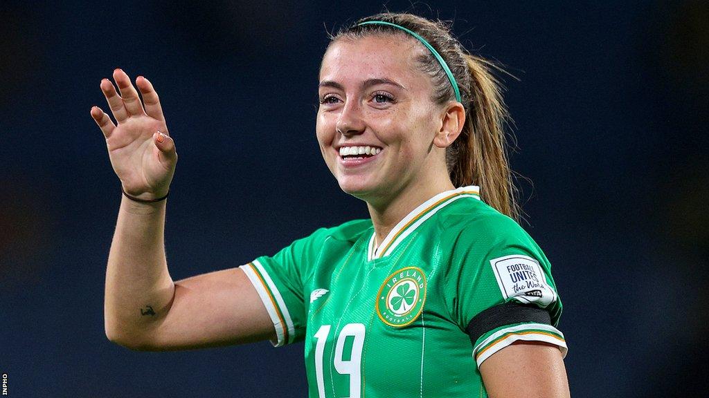 Republic of Ireland forward Abbie Larkin