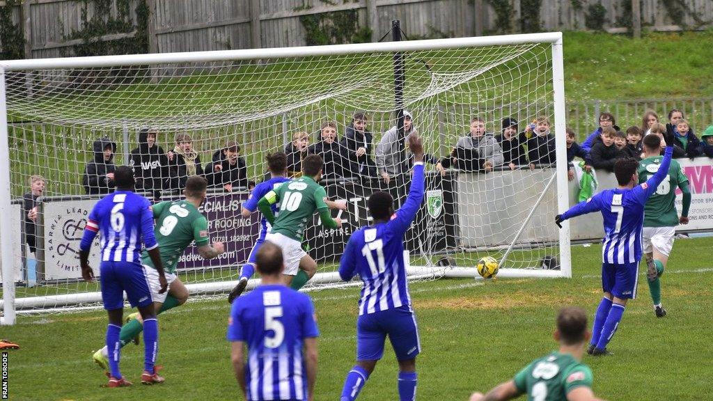 Ross Allen scores for Guernsey