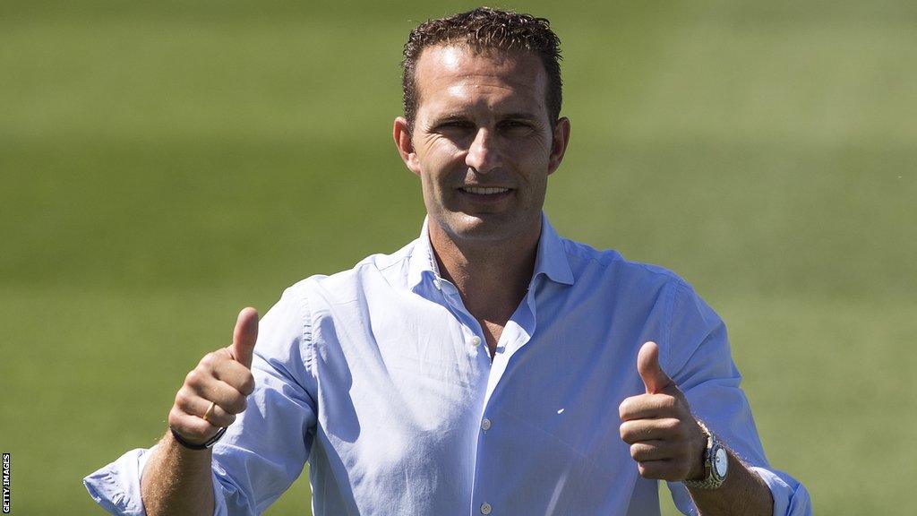 New Valencia manager Ruben Baraja