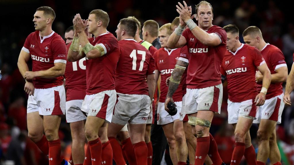 Wales celebrate