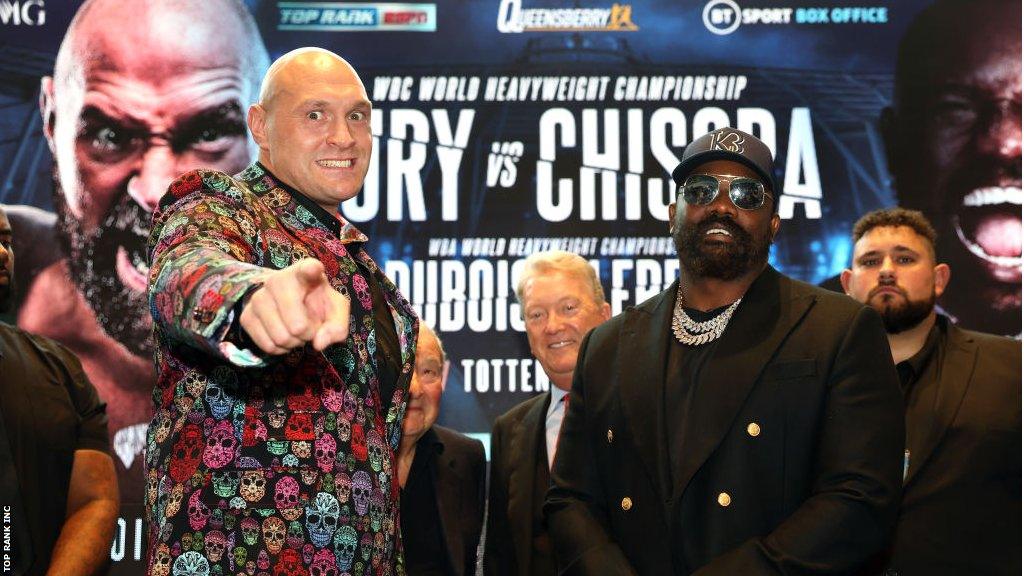 Tyson Fury and Derek Chisora