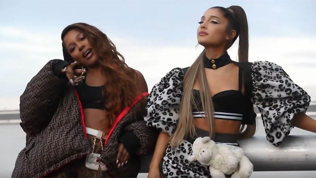 Ariana Grande and Victoria Monet