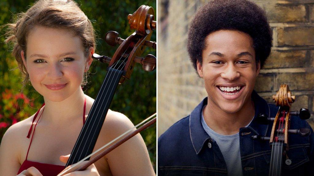 Laura van der Heijden and Sheku Kanneh-Mason