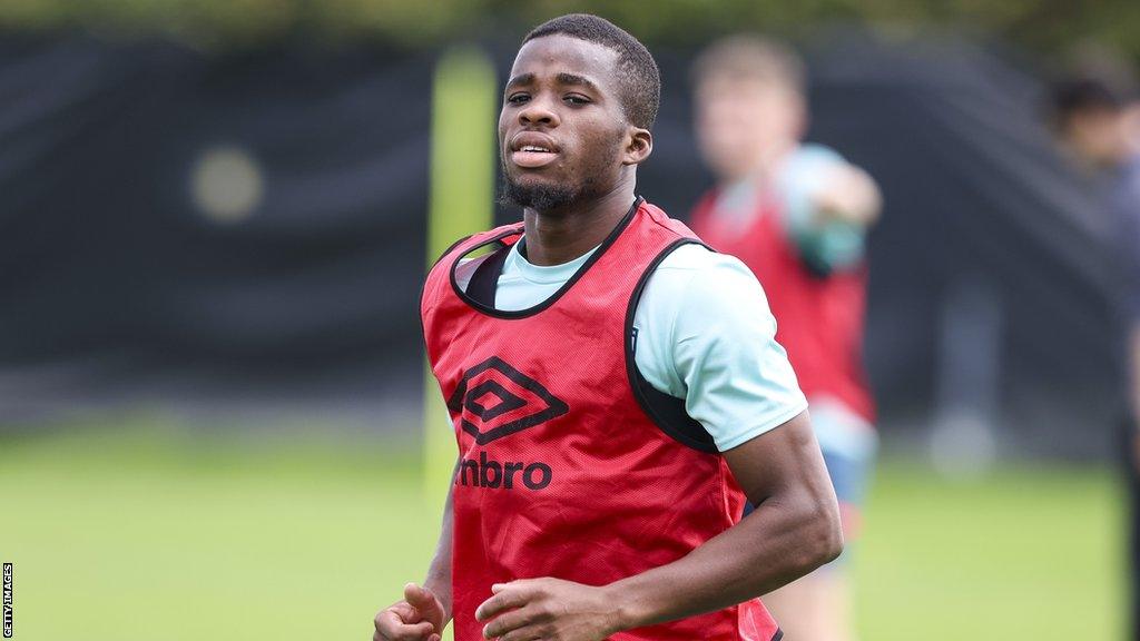 Hamed Traore training for Bournemouth