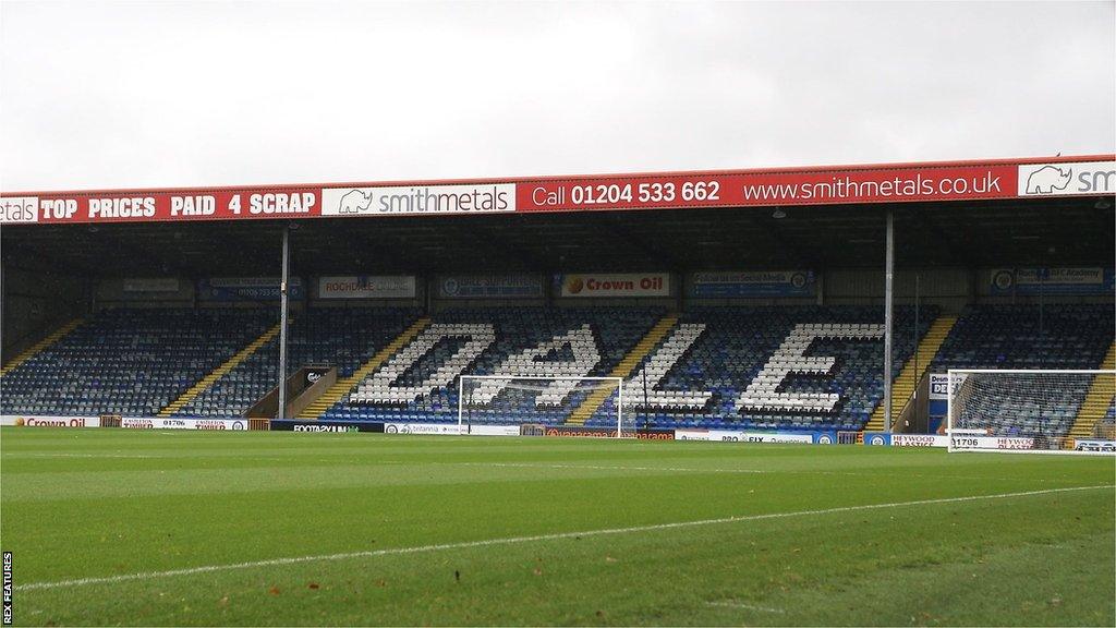 Rochdale's Crown Oil Arena home