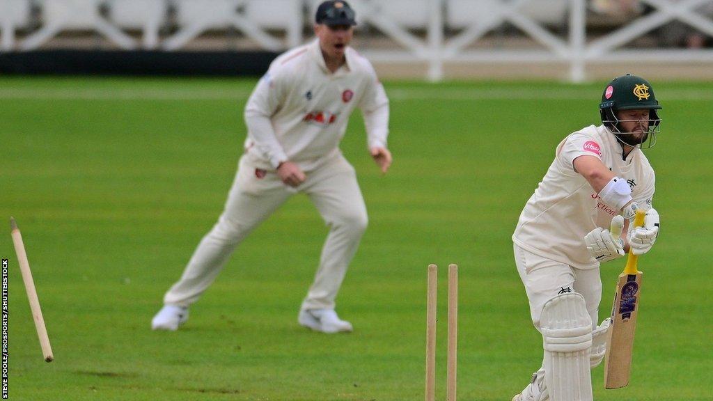 England opener Ben Duckett had knocks of 21 and five in the match