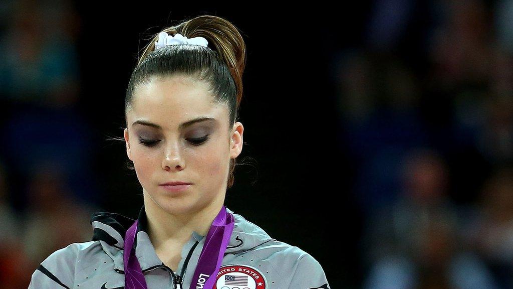 London 2012 Olympic gold medallist McKayla Maroney