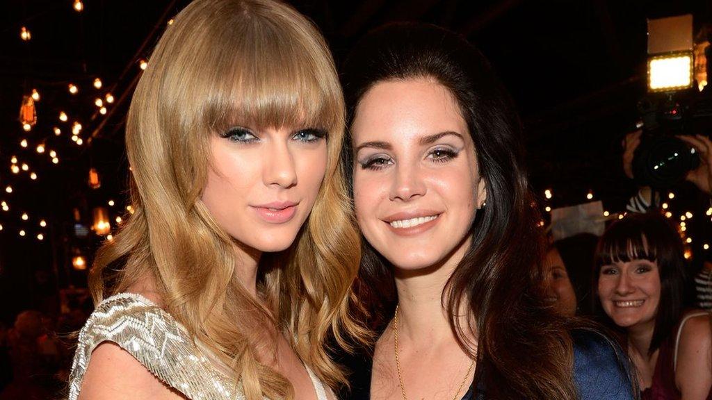 Taylor Swift and Lana Del Rey