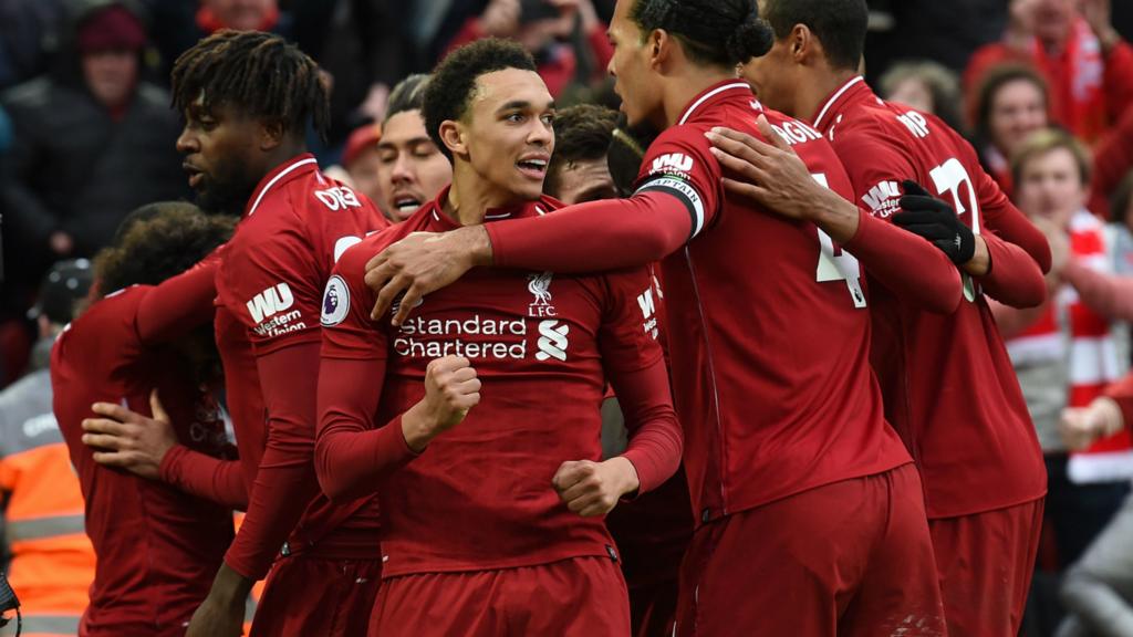 Liverpool celebrate