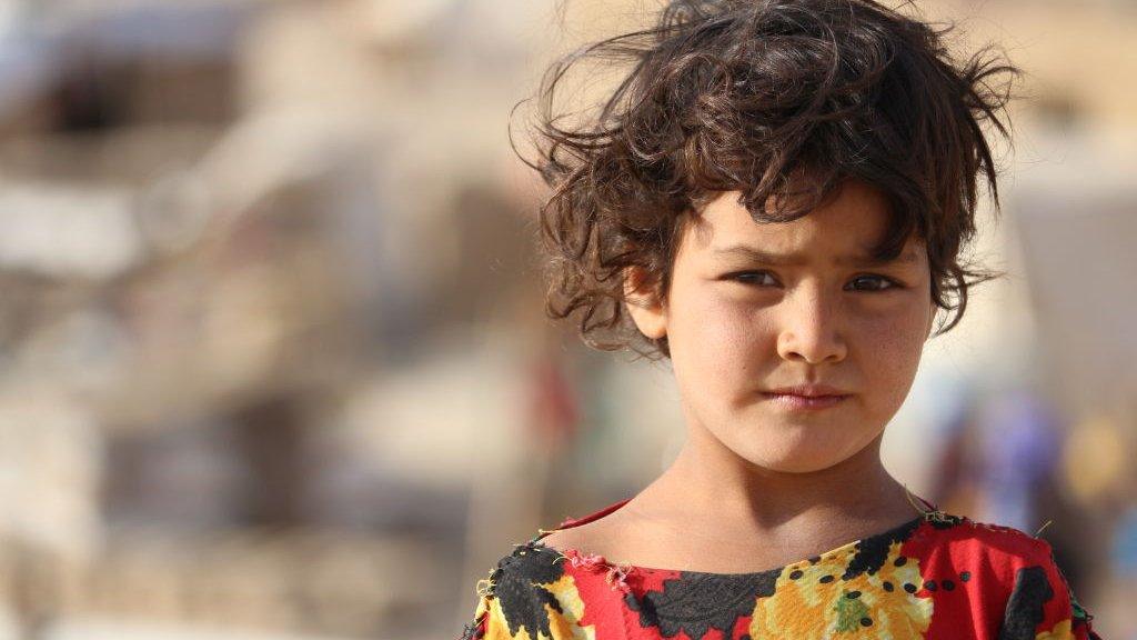 Afghan child.