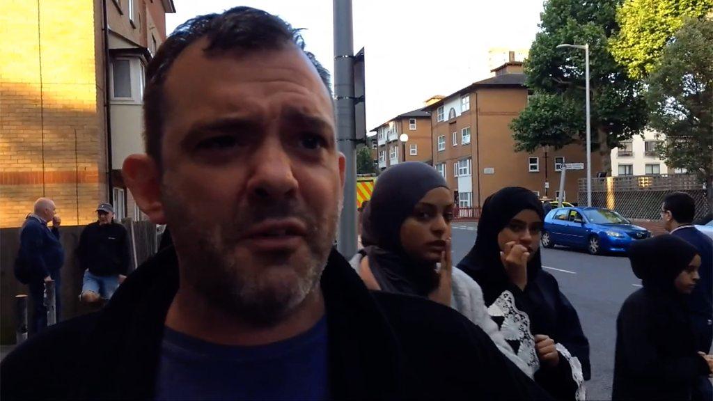 Male resident of Grenfell Tower