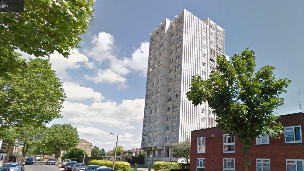 Westcliff tower block