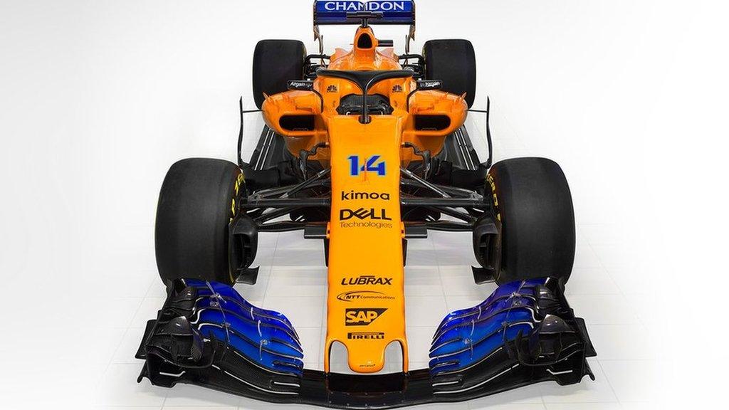 McLaren 2018 car