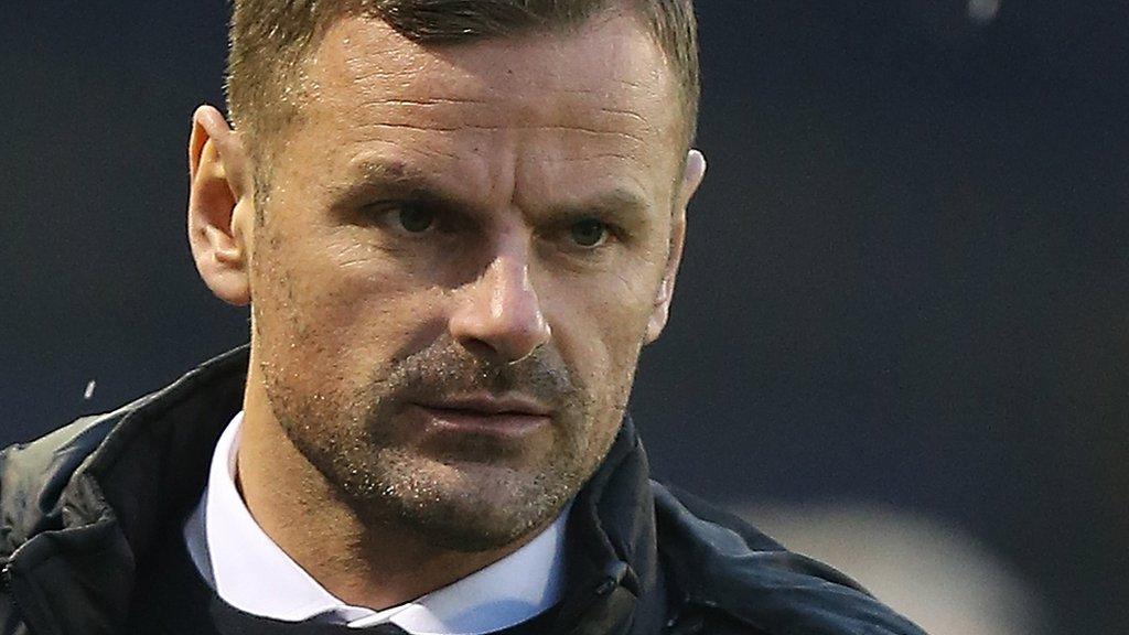 Oldham Athletic manager Richie Wellens