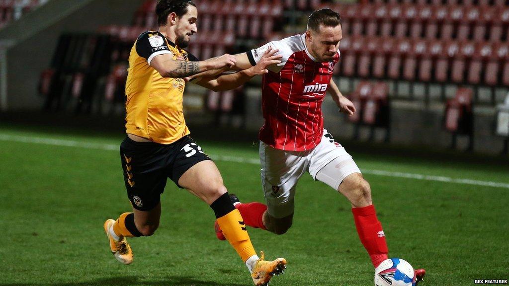 Chris Hussey has made exactly 100 EFL, FA Cup and League Cup appearances since signing from Sheffield United in 2018