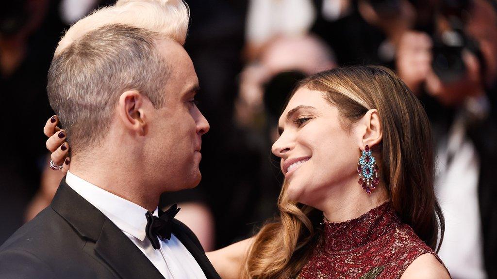 Robbie Williams and Ayda Field