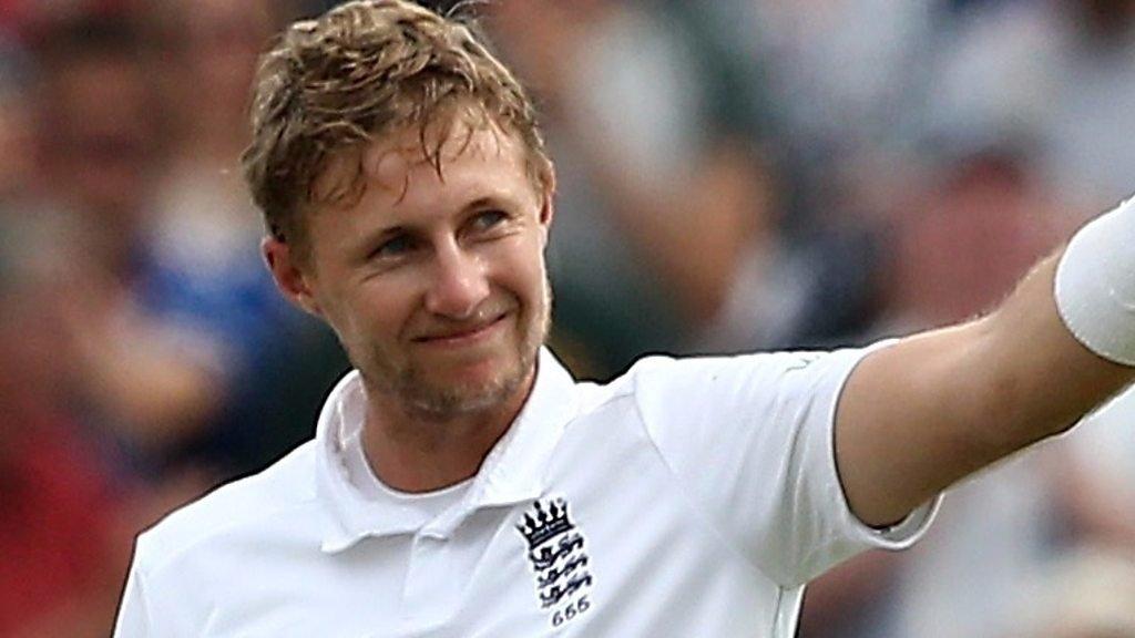 England's Joe Root