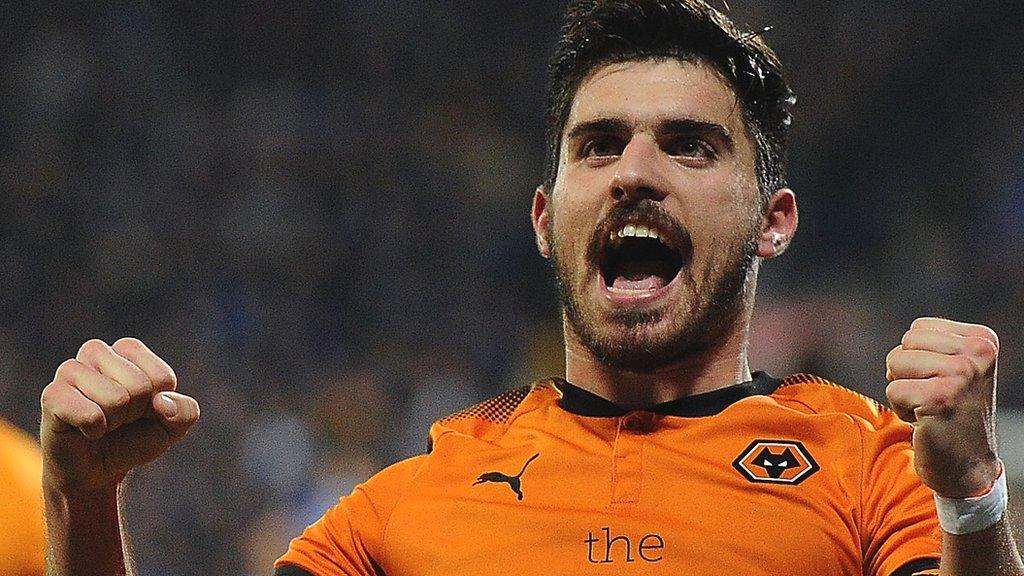 Wolves midfielder Ruben Neves