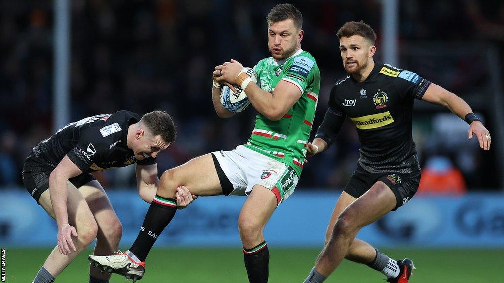 Rory O'Loughlin and Henry Slade