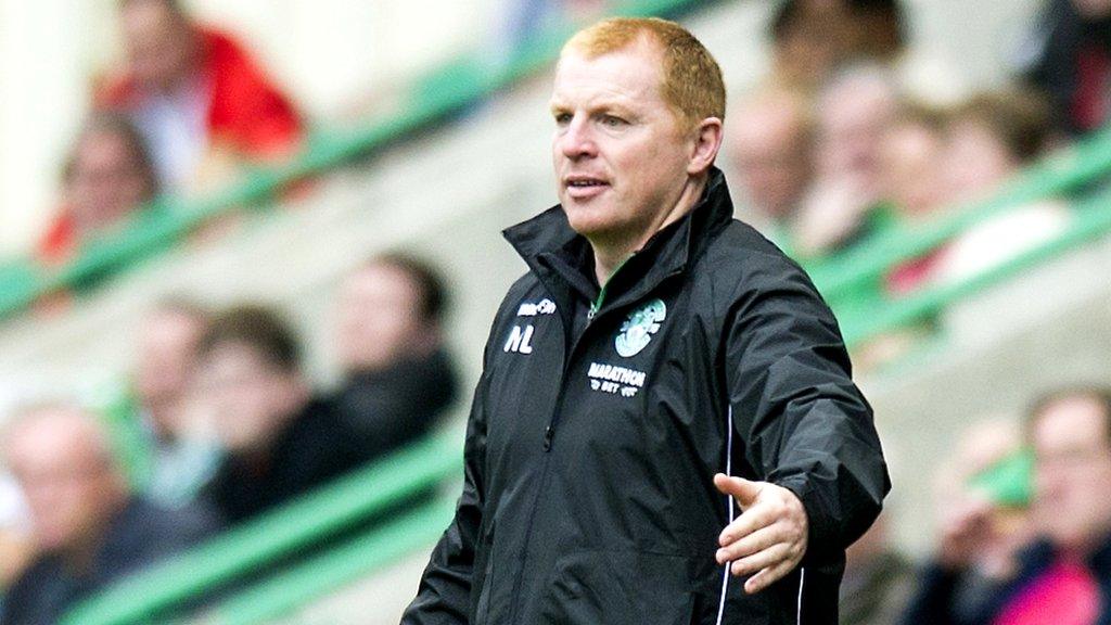 Hibs head coach Neil Lennon