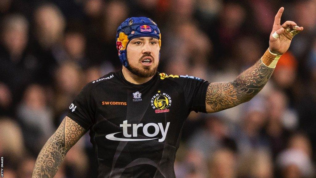 Jack Nowell in action for Exeter