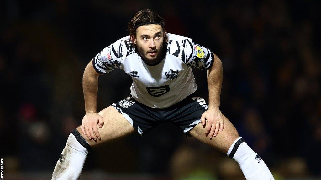 Port Vale defender Dan Jones