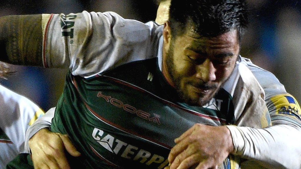 Leicester's fit-again centre Manu Tuilagi