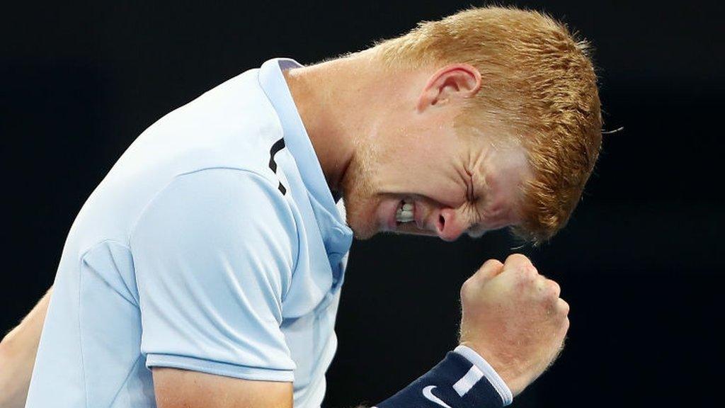 British number two Kyle Edmund