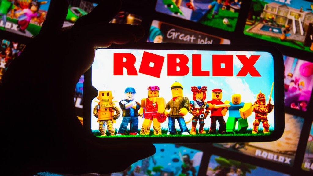 Roblox on a phone