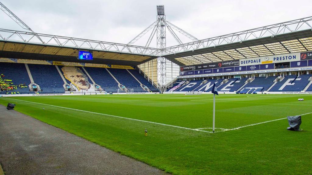 General view of Deepdale Stadium